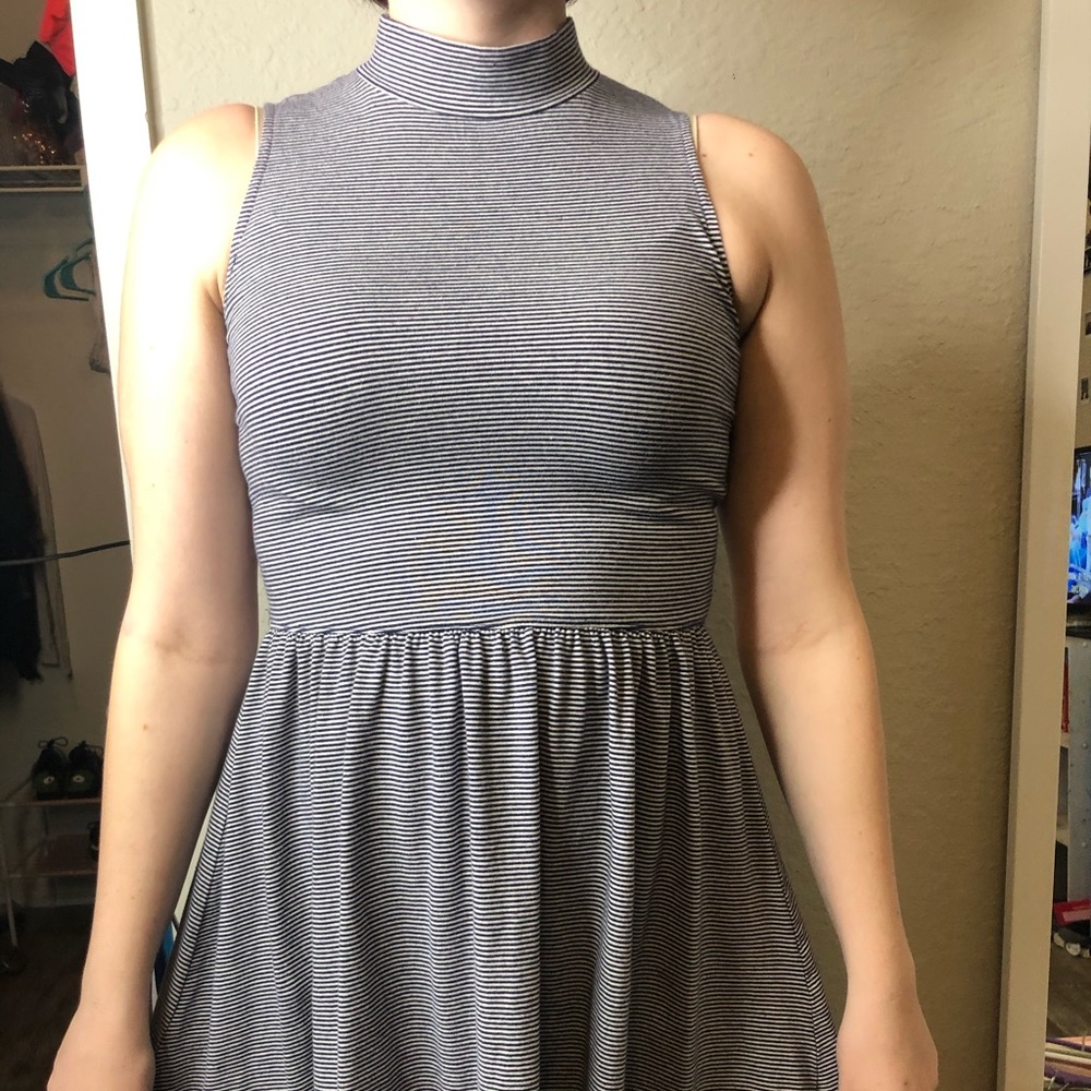 stripped dress